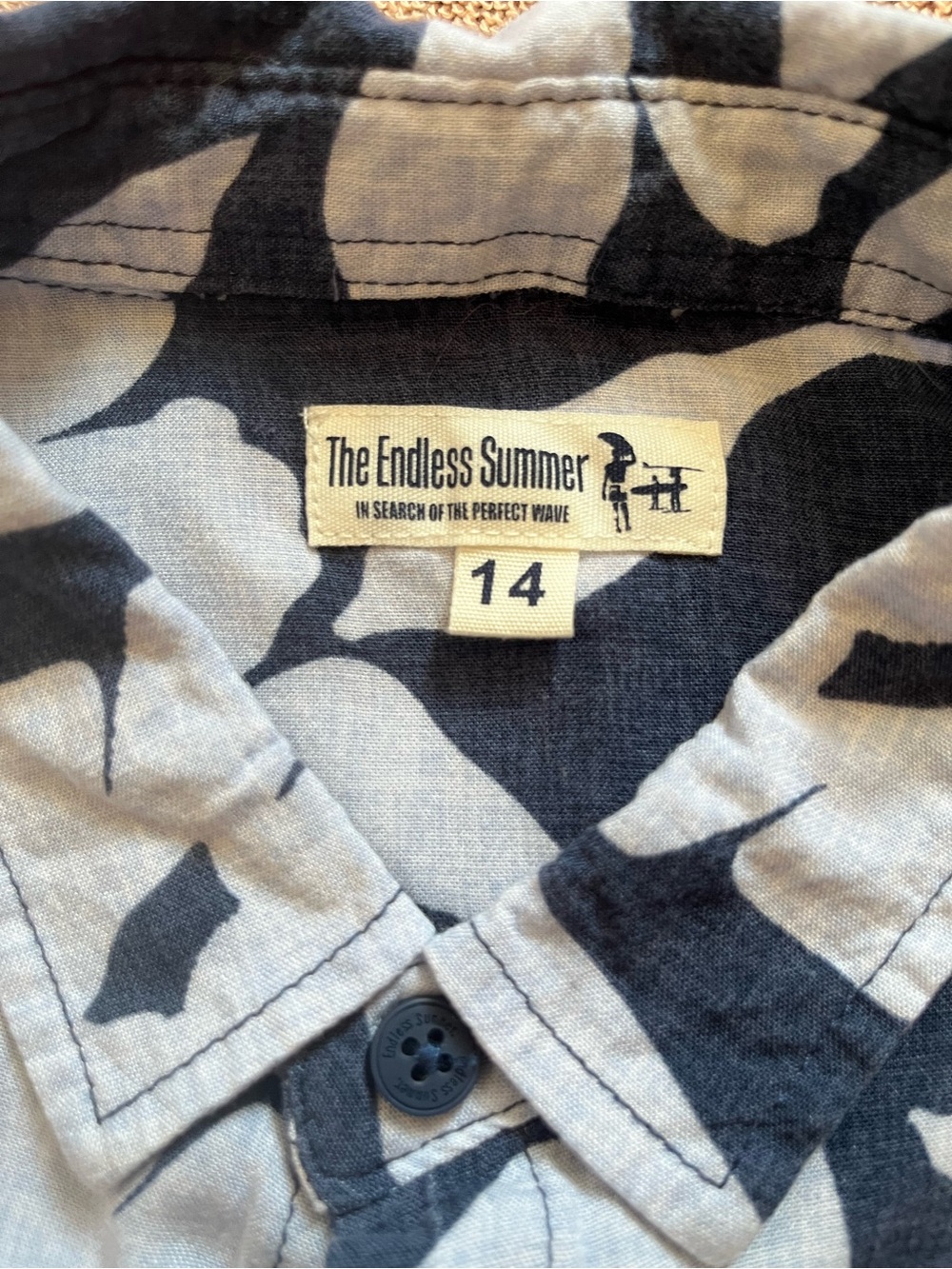 The Endless Summer Boys Hawaiian Shirt size 14 - Picture 2 of 3